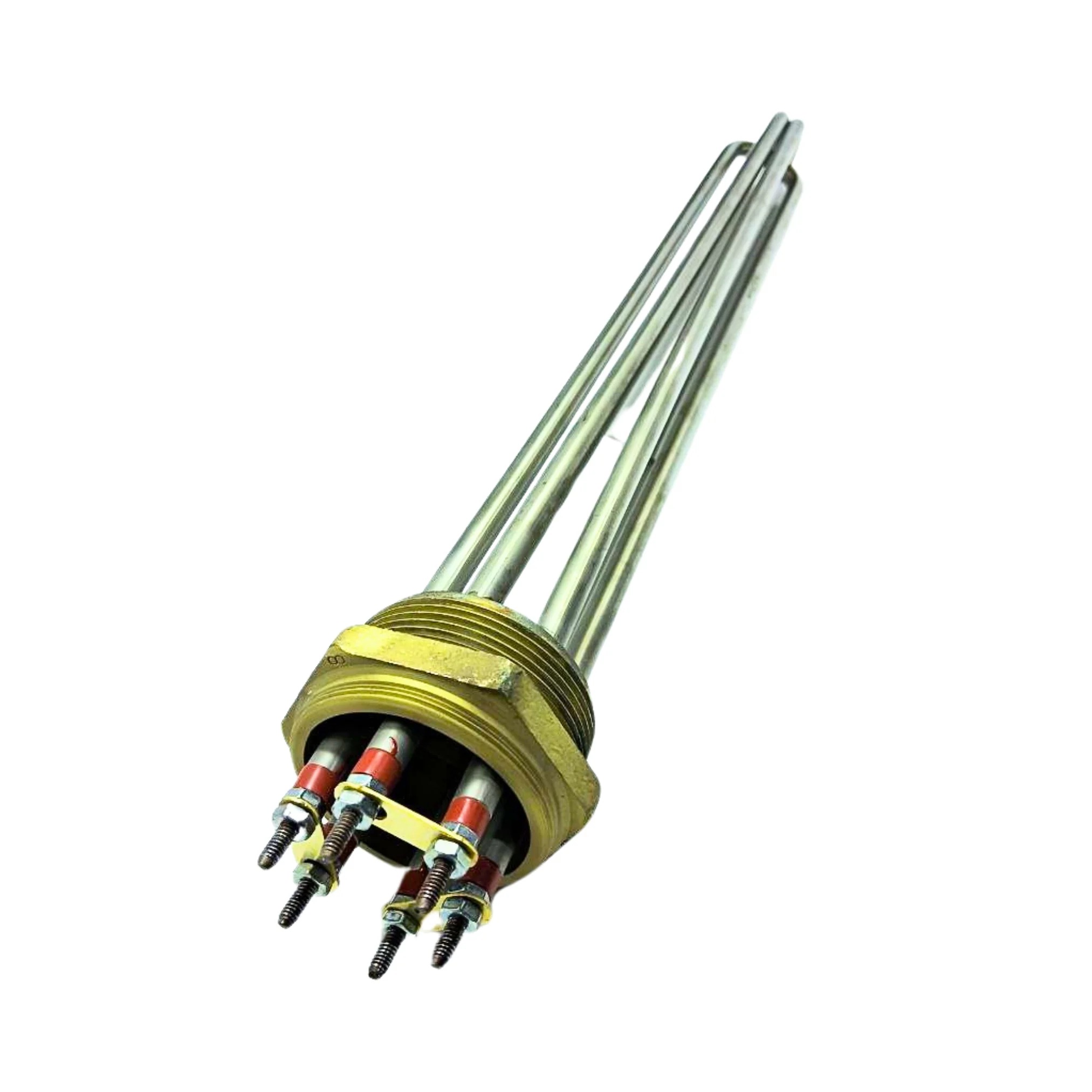 Resistência Flange Rosca 2" U3 8,2X400mm 6000w 220/380v - Imagem 2