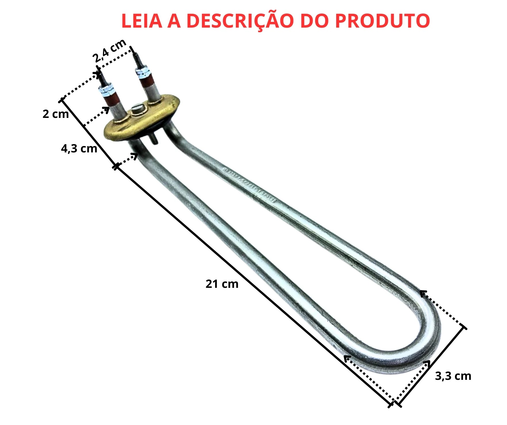 Resistência Para Cafeteira Máquina de Café 1500w 220v - Imagem 2