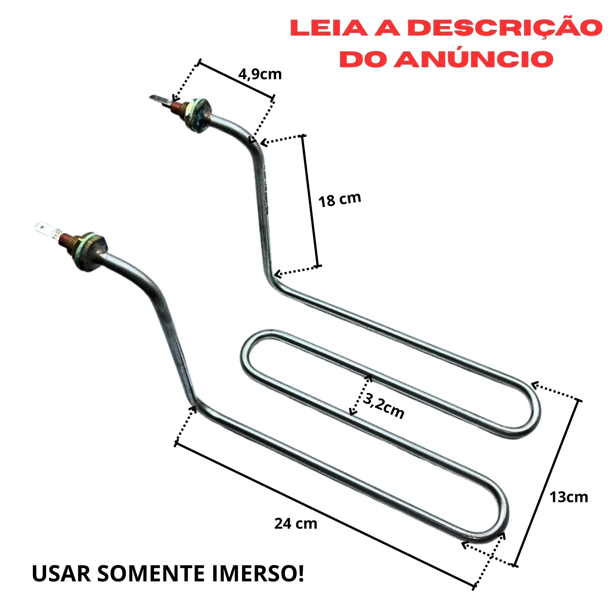 Resistência Para Fritadeira Cadeirinha 2 Voltas 1700w - Imagem 3