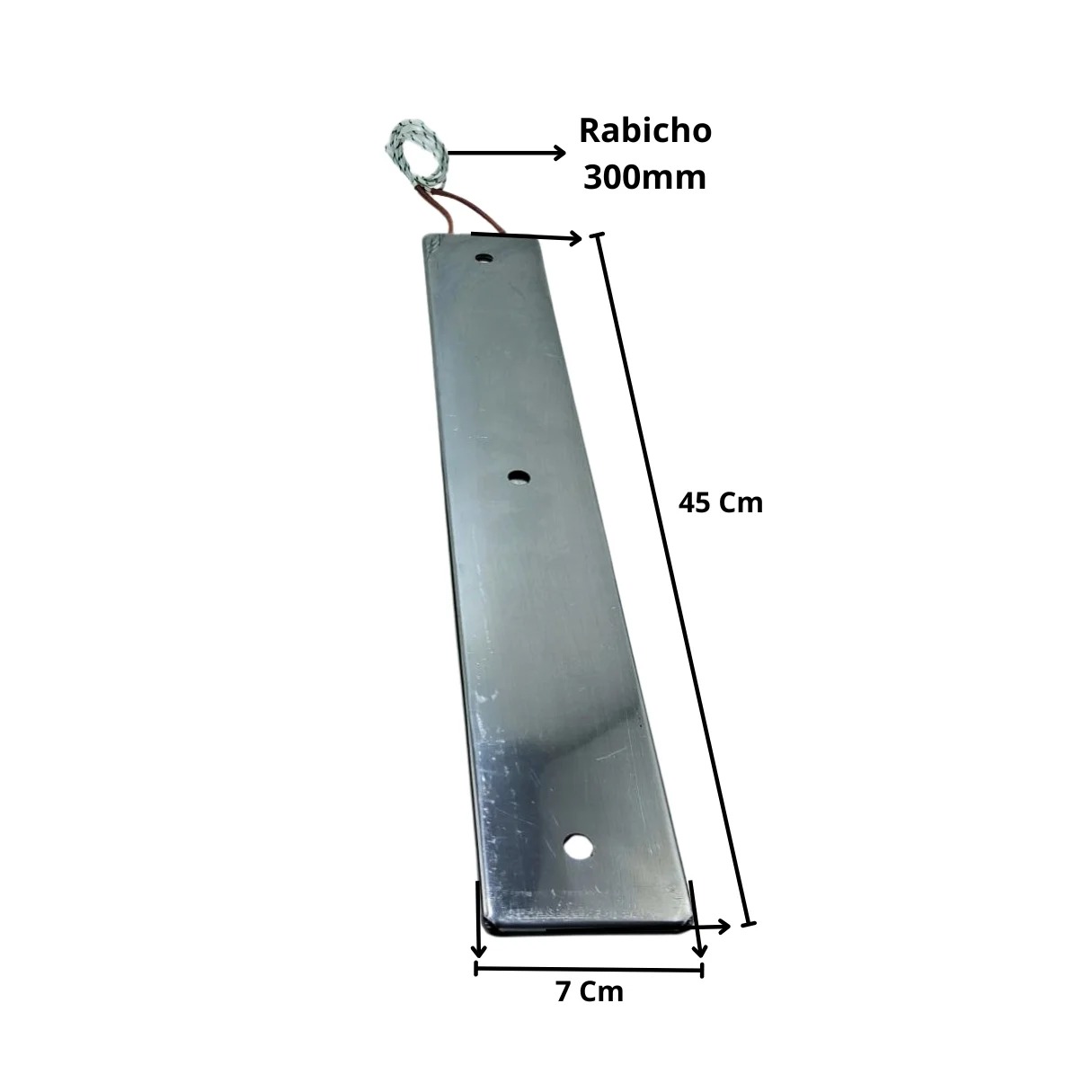 Resistência Bainha Mica Marmiteiro 450X70MM 900W 230V - Imagem 2