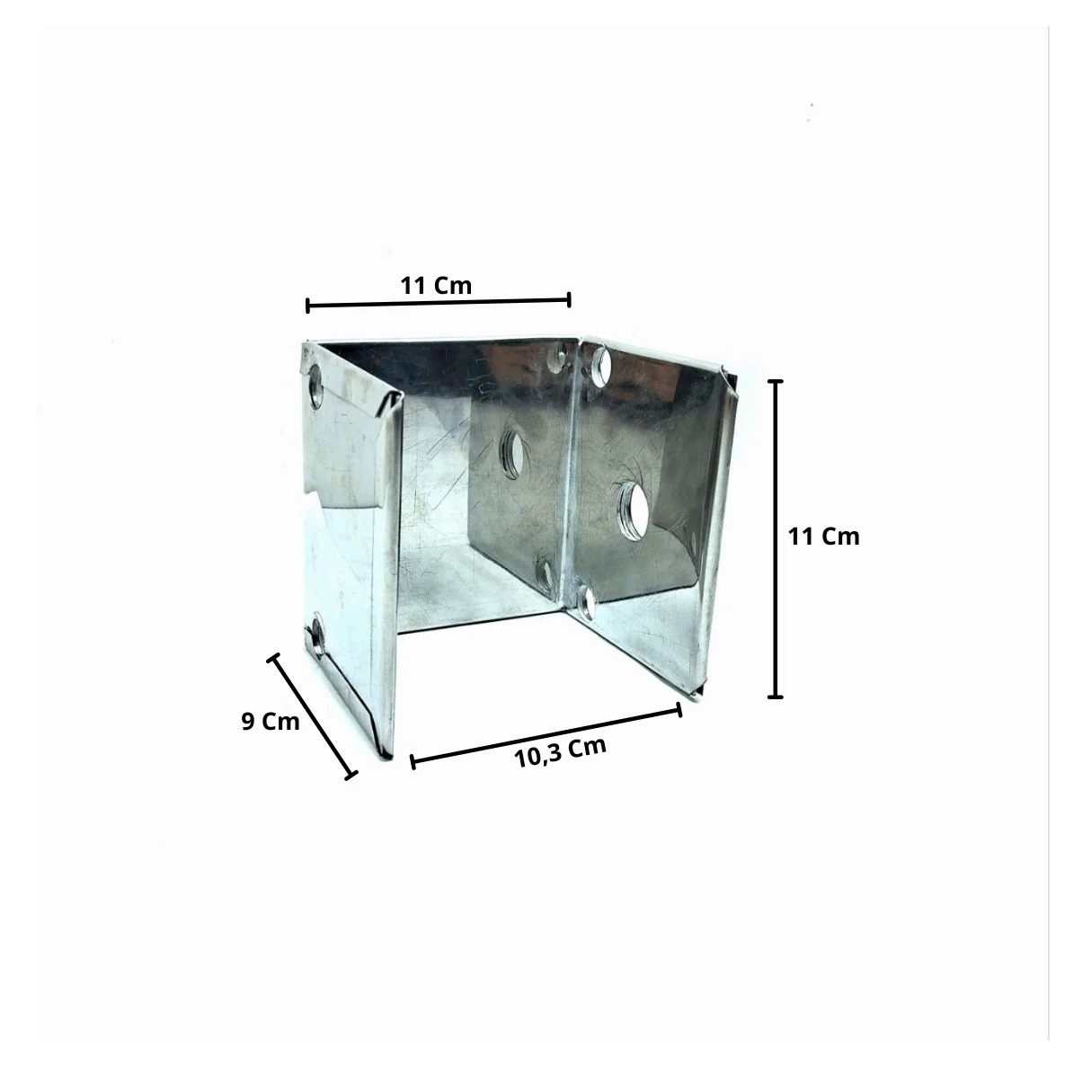 Resistência Bainha Mica Sopradora 110X103X90MM 800W 220V - Imagem 2
