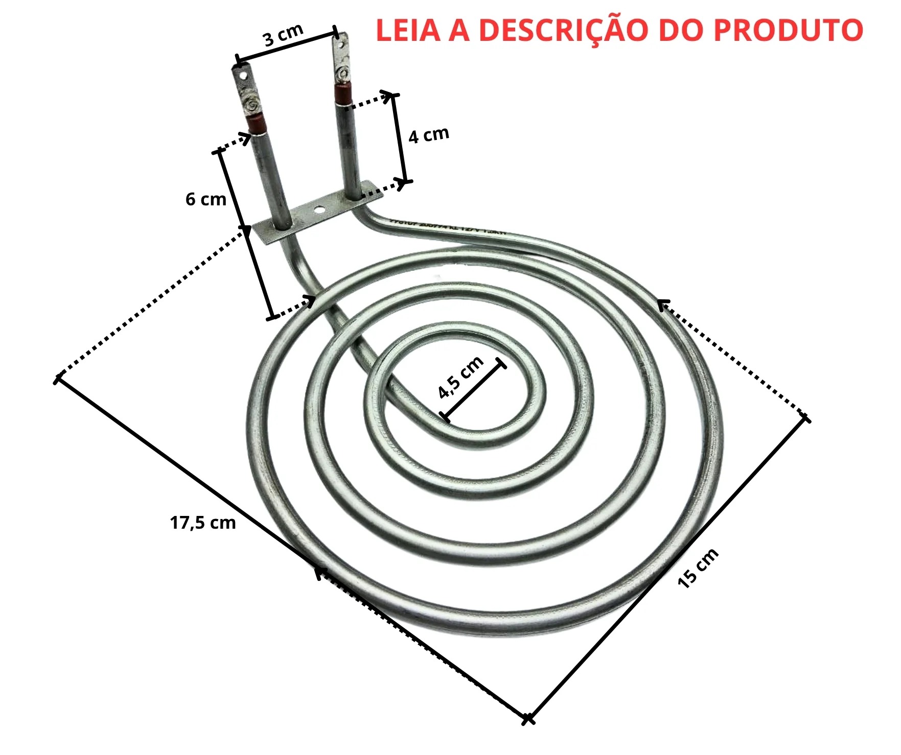 Resistência Fritadeira Air Fryer Britânia Philco 1500w 127v - Imagem 2