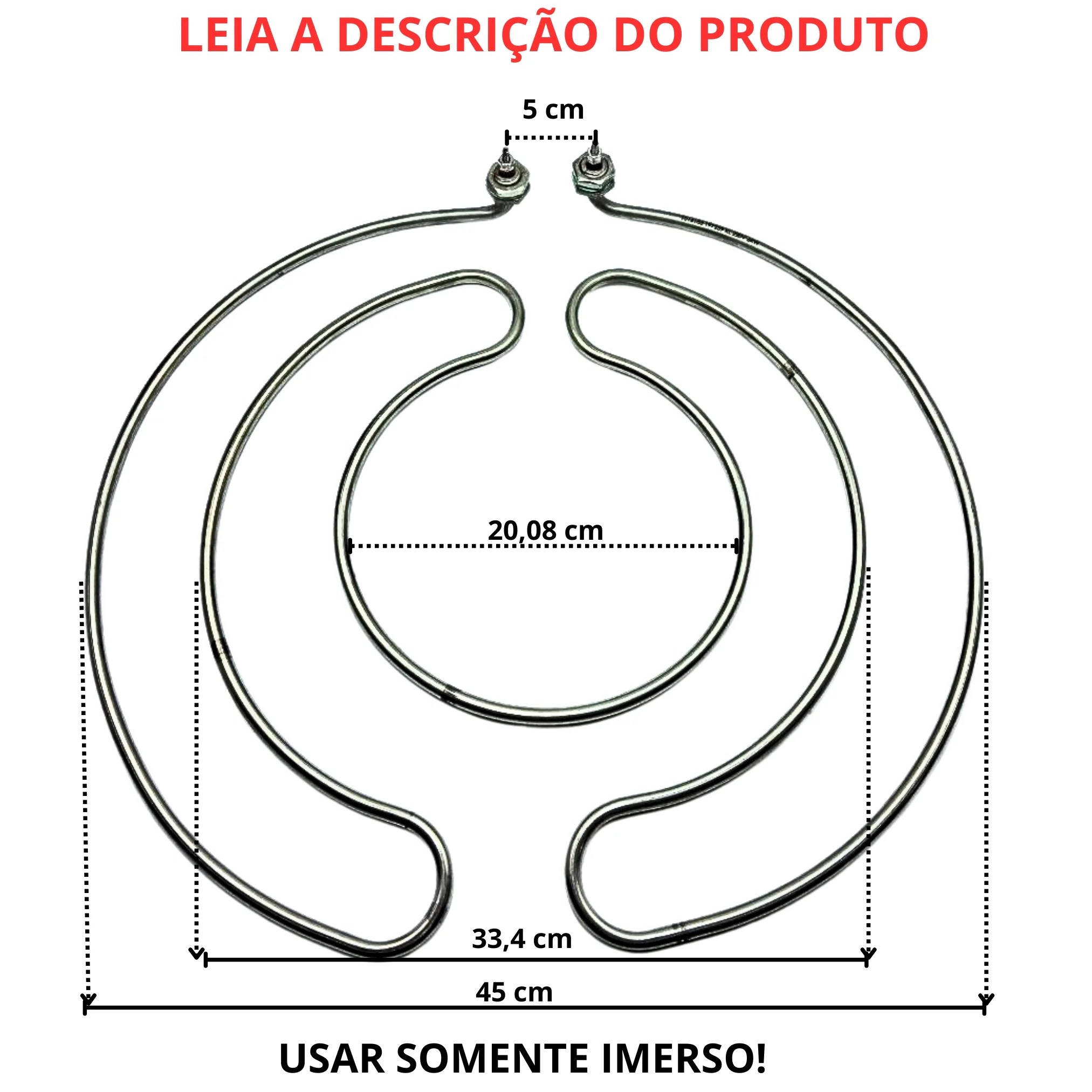 Resistência Panela Cervejeira Fritadeira 6000w 220v - Imagem 3