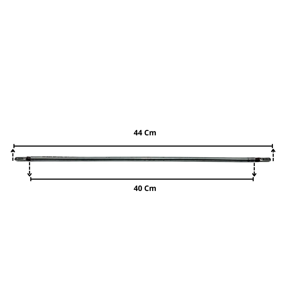 Resistência Elétrica Reta Palito Para Estufa De Salgado 400mm 200w - Imagem 2