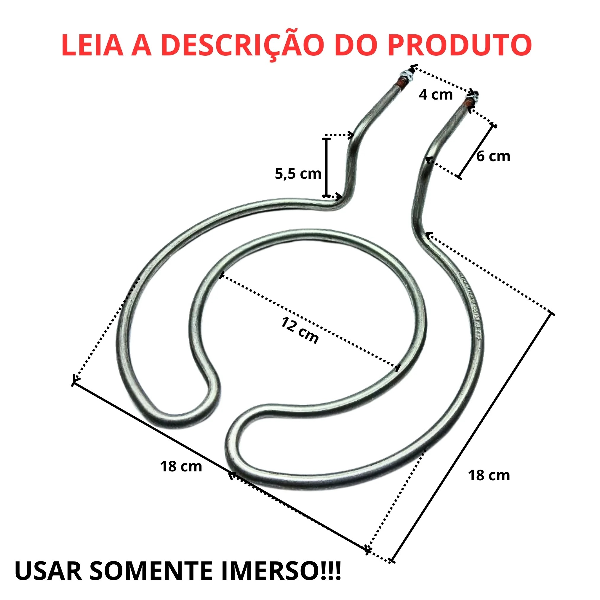 Resistência Circular Fritadeira 180X180MM 1840w 220v - Imagem 3