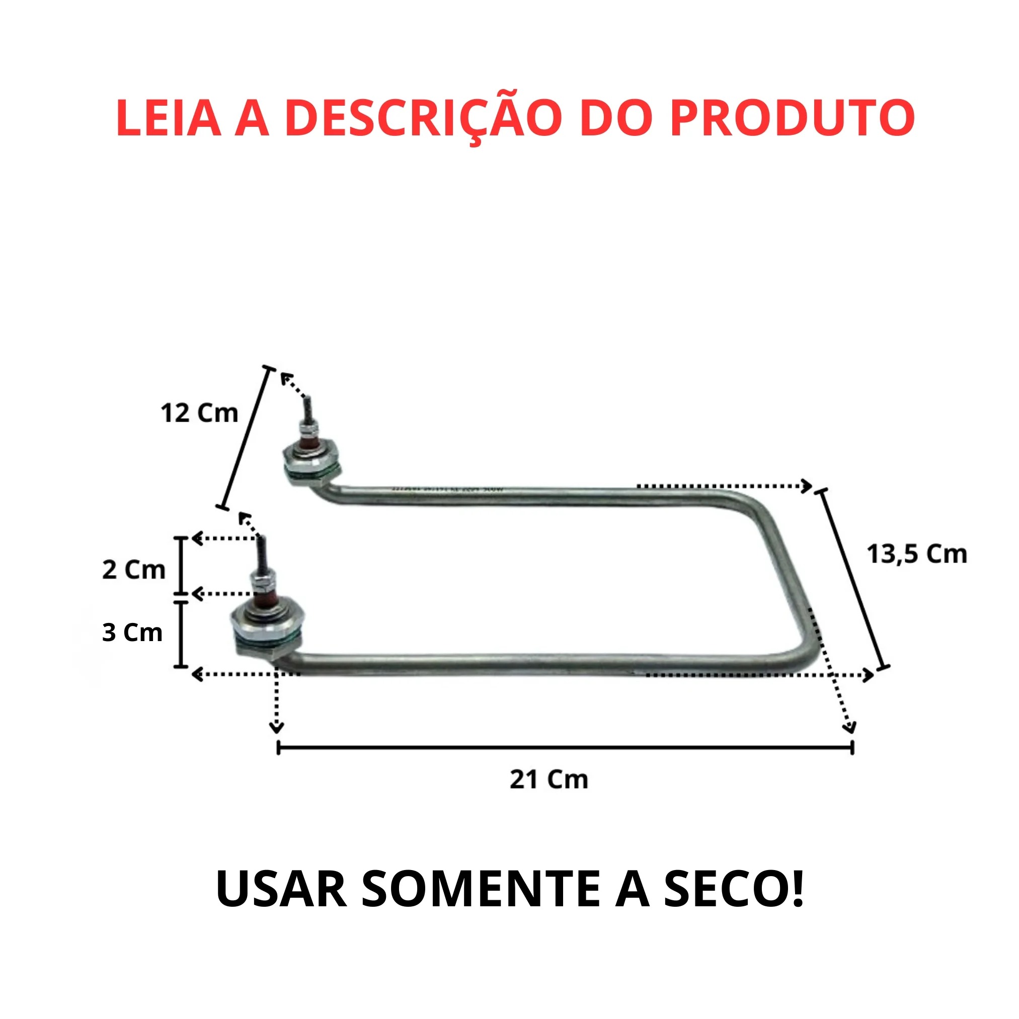 Resistência Estufa Buffet Desidratadores 500w 220v - Imagem 3
