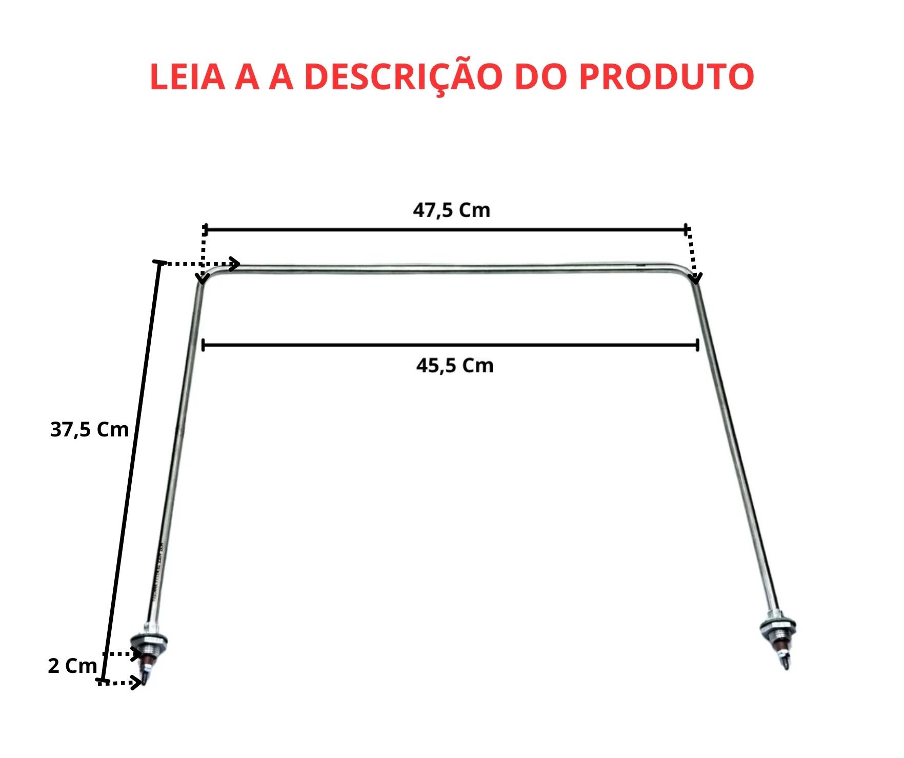 Resistência Buffet Self Service Goleira Prógas 2000w 220v - Imagem 3