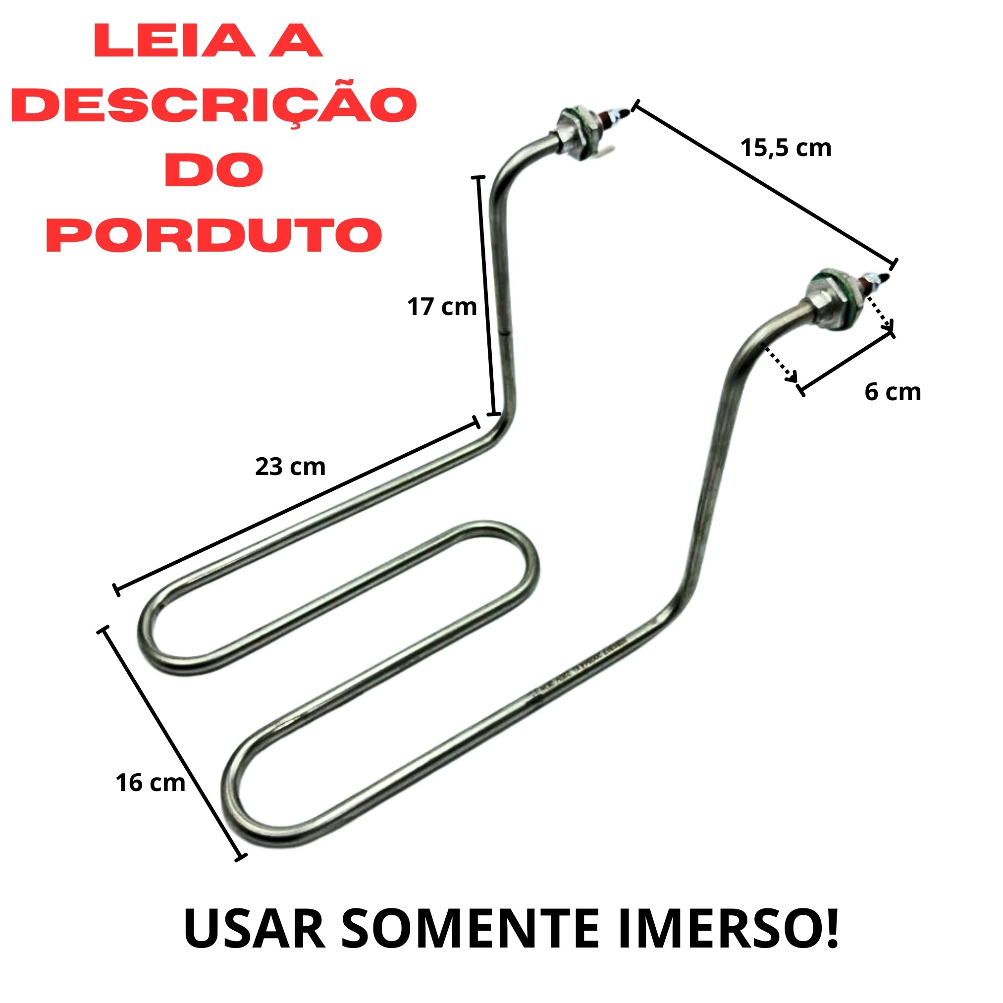 Resistência Fritadeira Cadeirinha 2 Voltas 2000w 220v - Imagem 3