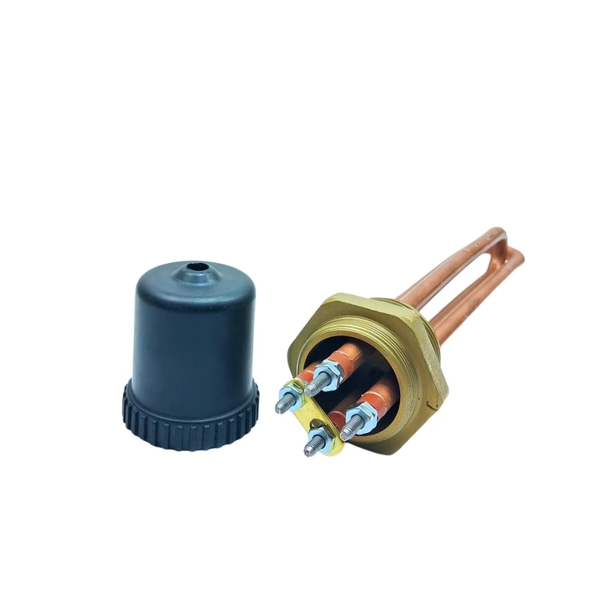 Resistência Rosca Cobre C/Caneca 1.1/4" U2 1000w 110/220v - Imagem 2