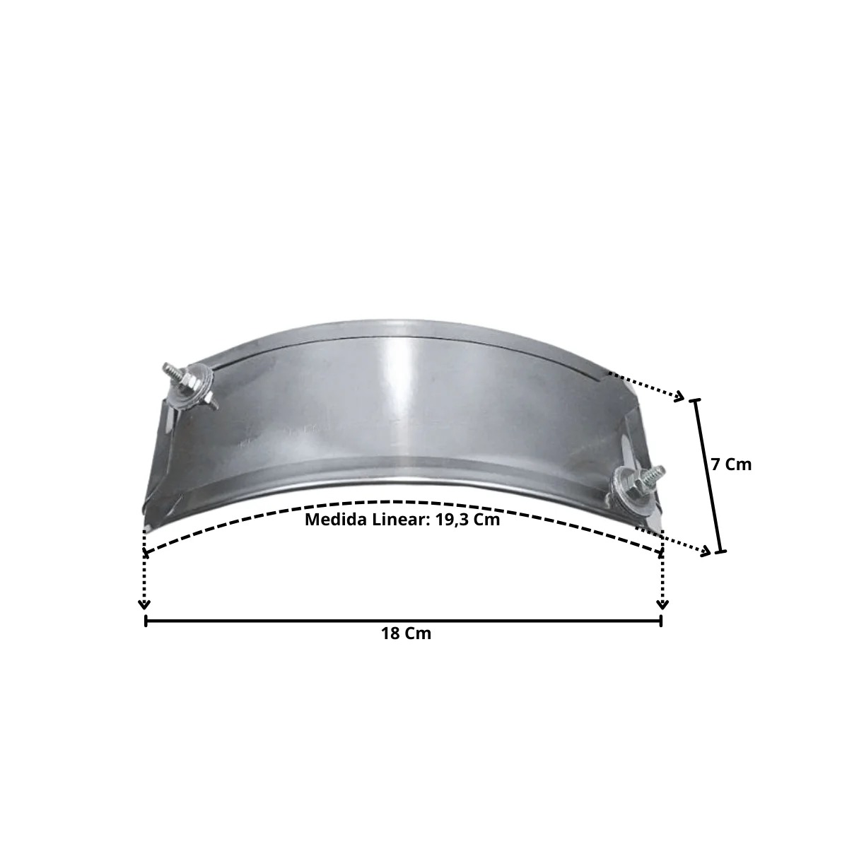 Resistência Bainha Mica Auto Clave Meia Lua Odontobras 400W 110V - Imagem 3