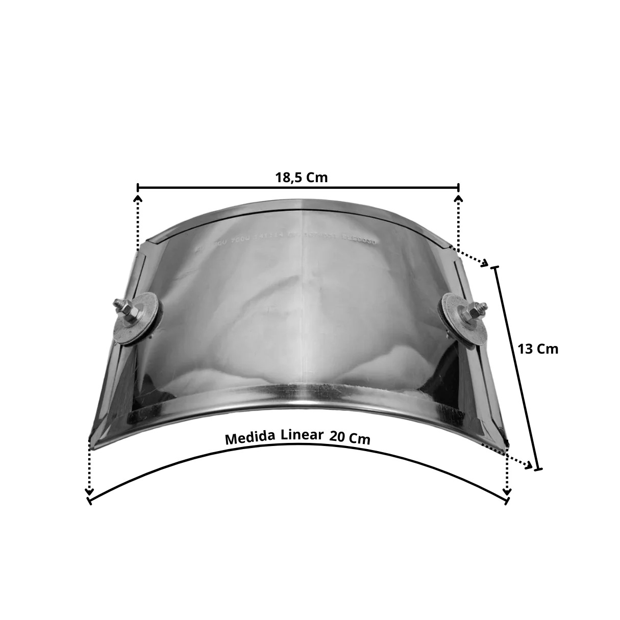 Resistência Coleira Mica Meia Lua 200LX130MM 700W 130V - Imagem 3