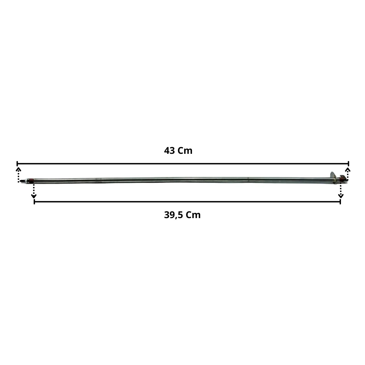 Resistência Elétrica Reta Palito Forno Philco 375w 63,5v - Imagem 3