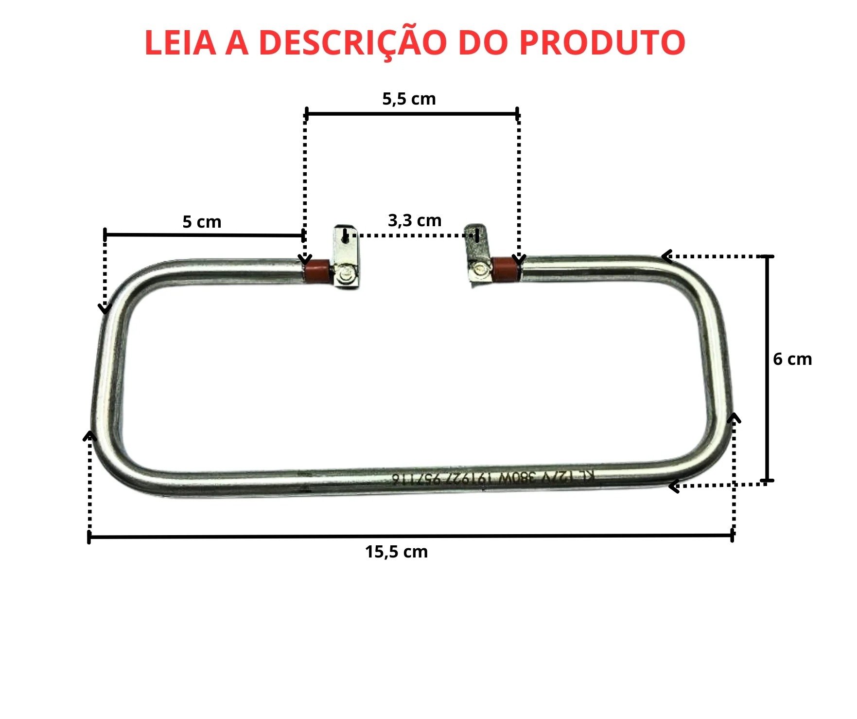 Resistencia Elétrica Sanduicheira Suggar Mondial 380w - Imagem 2