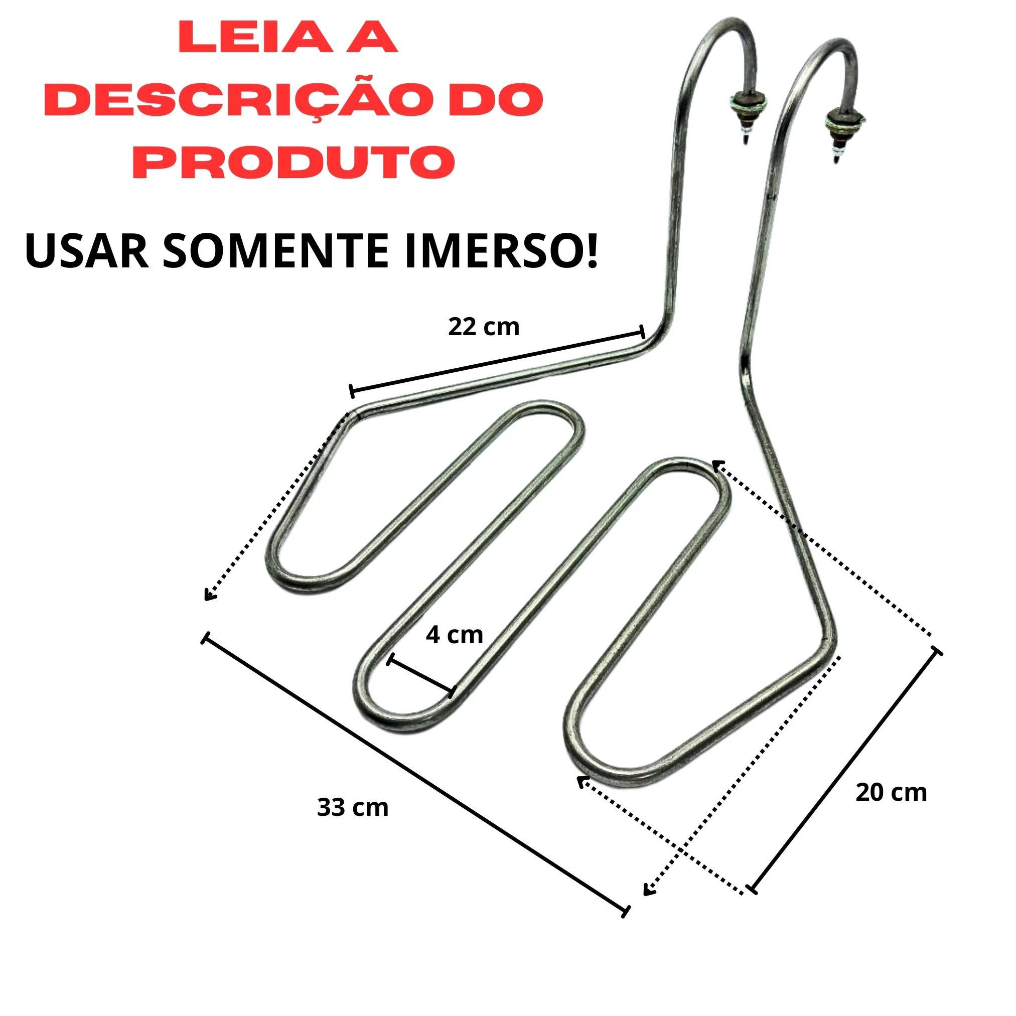 Resistência Fritadeira Tacho Eccel 3500w 220v - Imagem 4