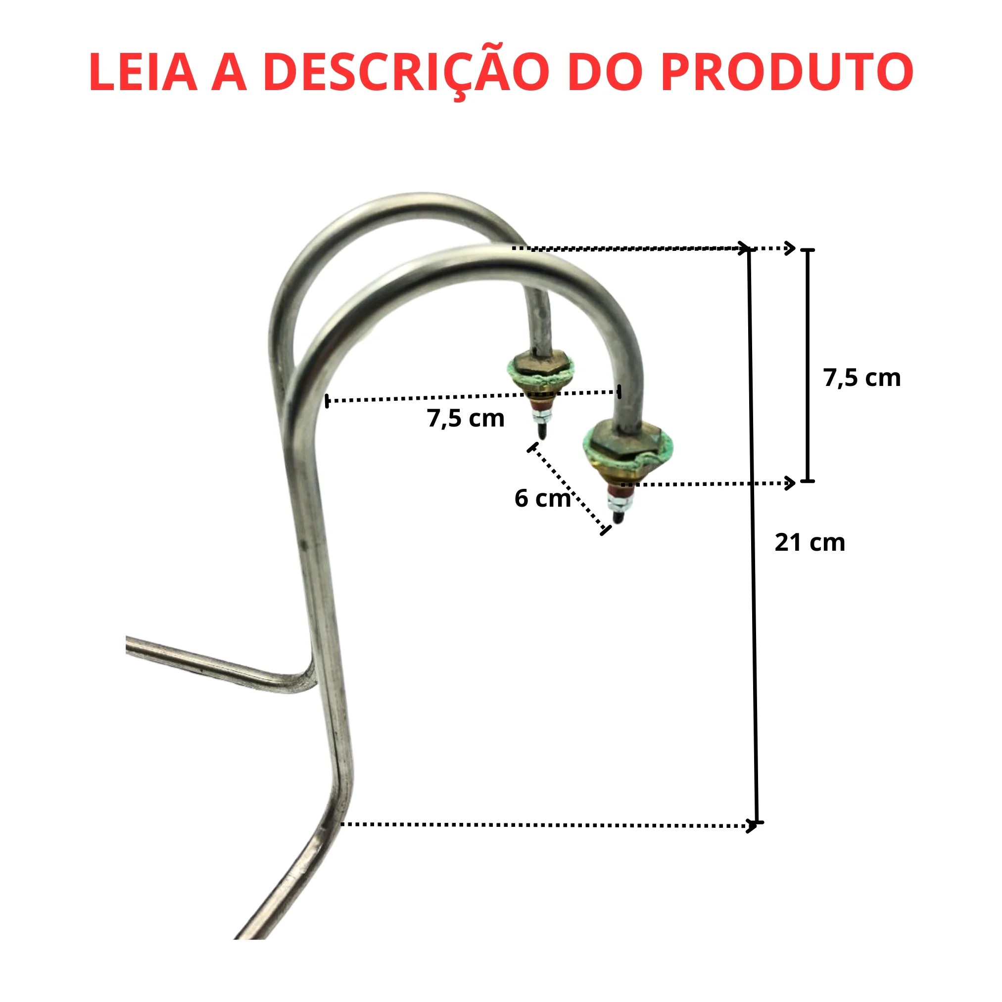 Resistência Fritadeira Tacho Eccel 220v 5000w 5L - Imagem 2