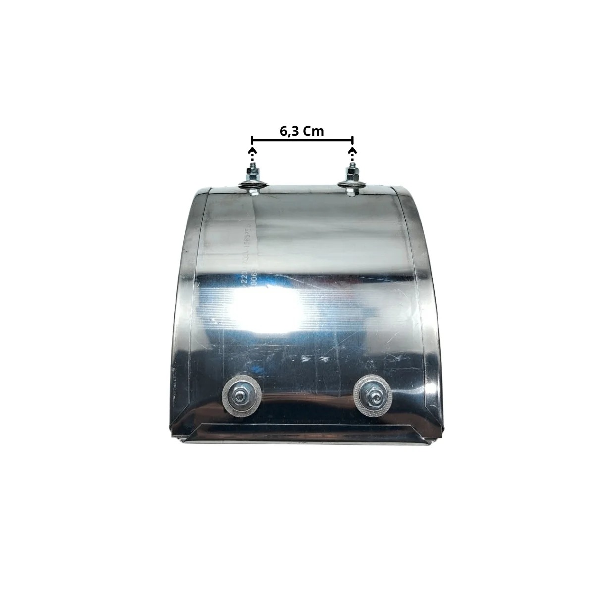 Resistência Elétrica Coleira Mica Meia Lua 200LX130MM 700W 127V/220V - Imagem 3