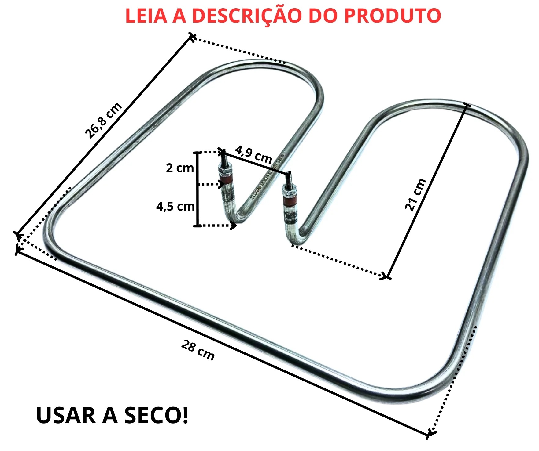 Resistência Elétrica Sanduicheira Chapa Croydon 1600w 220v - Imagem 2