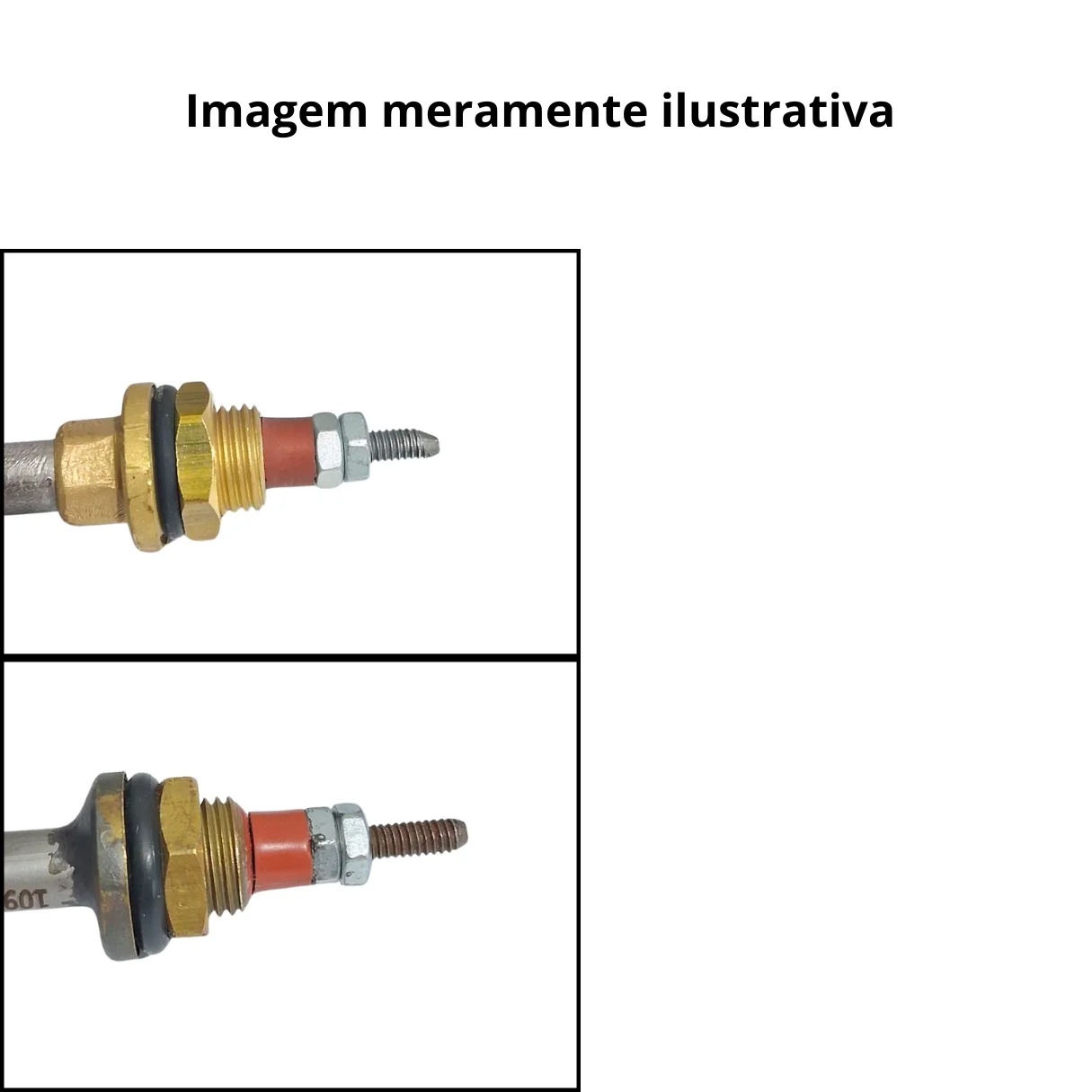 Resistencia Elétrica Caracol 8,2X46X108MM 220V 8000W - Imagem 2