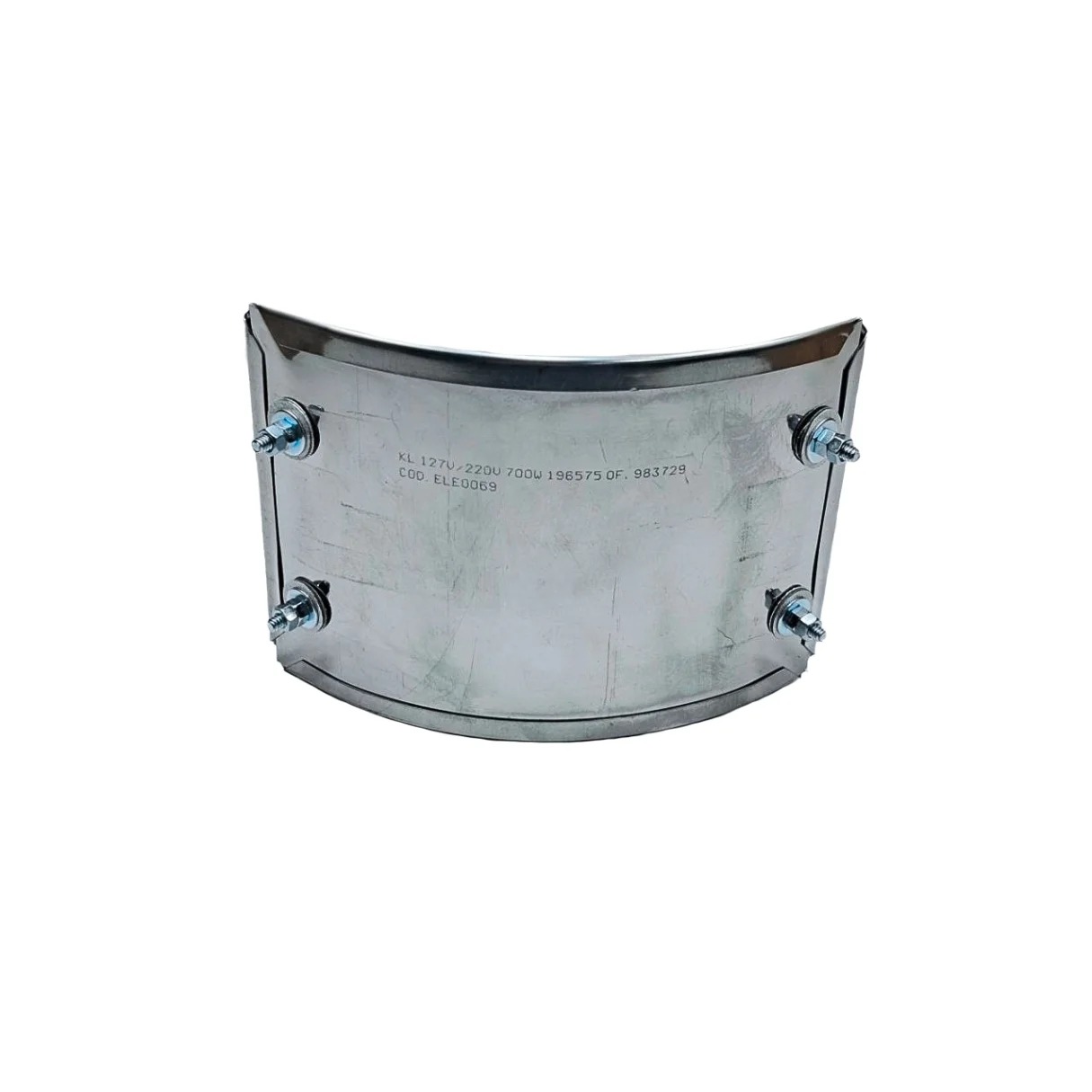 Resistência Elétrica Coleira Mica Meia Lua 200LX130MM 700W 127V/220V - Imagem 2