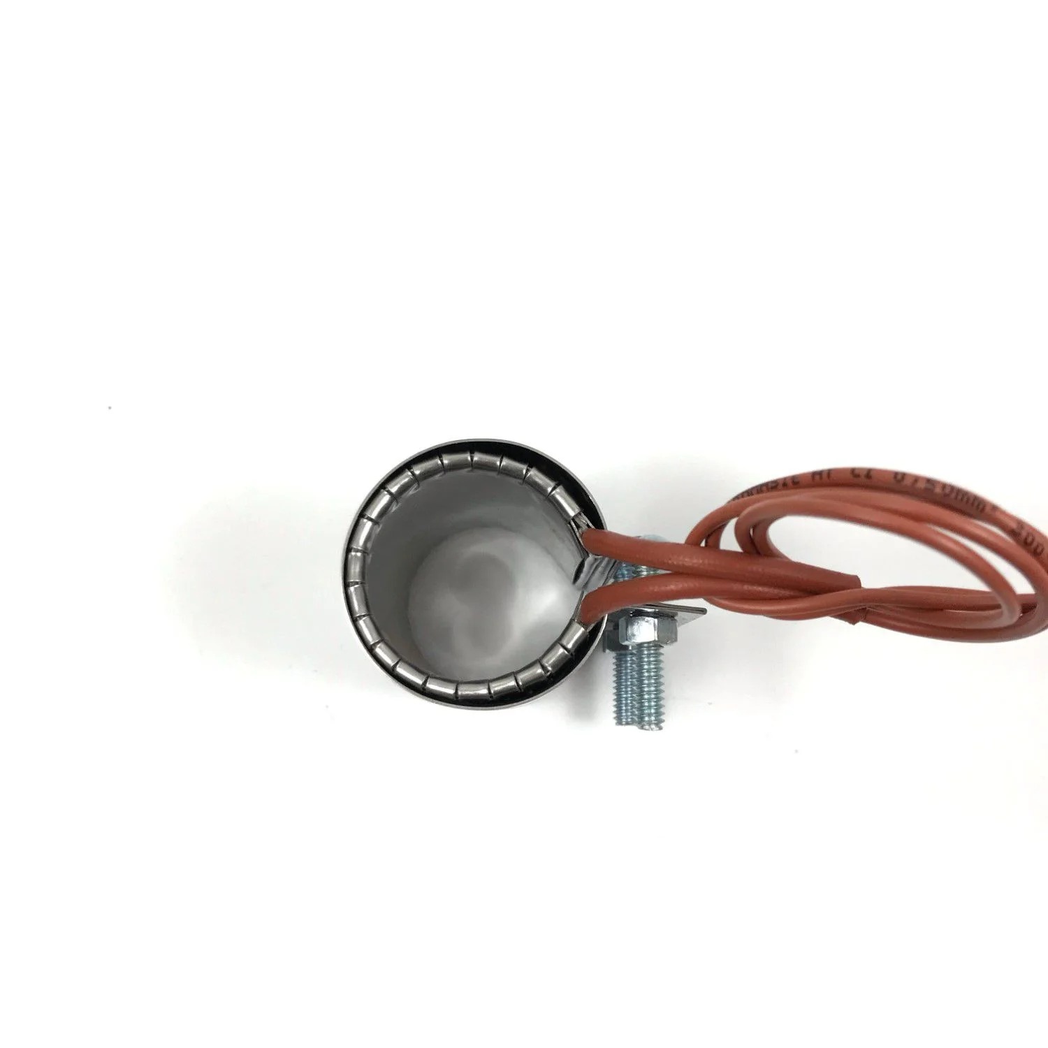 Resistencia Elétrica Coleira Mica Injetora 25mm X 50mm 250W 220V Conector Saída Rabicho - Imagem 3