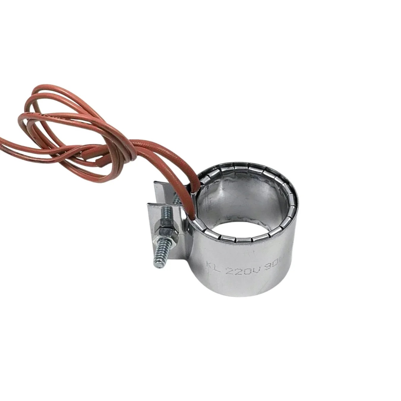 Resistência Elétrica Coleira Mica Injetora 30MM X 30MM 90W 220V Conector Saída Rabicho - Imagem 3